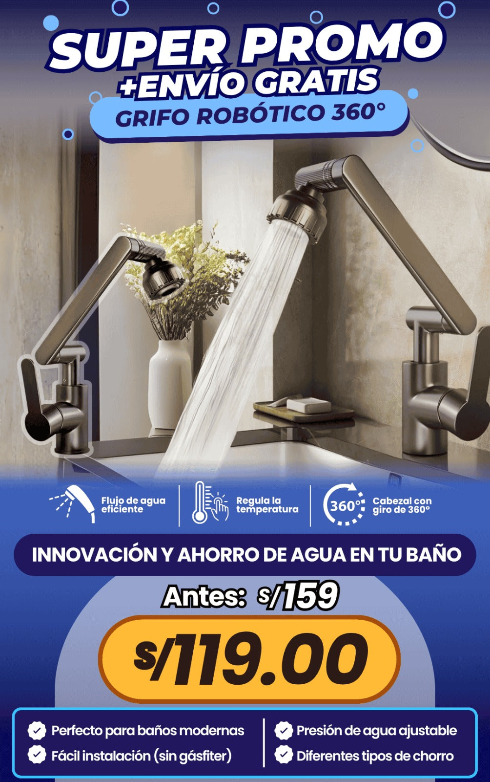 Grifo Robótico 360